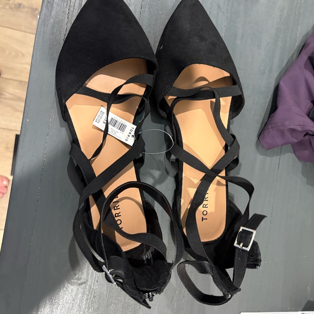 Torrid Black Flats